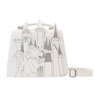 Disney Loungefly‎ Cinderella Castle Wedding Anniversary Satchel Bag